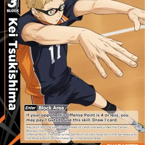 Kei Tsukishima Starter Deck HV-D01-003 Haikyu!! Vobaca!! BREAK English card