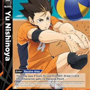 Yu Nishinoya Starter Deck HV-D01-005 Haikyu!! Vobaca!! BREAK English card