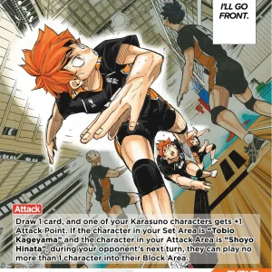 SLIDE ATTACK Starter Deck HV-D01-012 Haikyu!! Vobaca!! BREAK English card