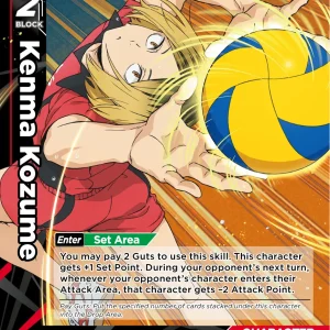 Kenma Kozume Starter Deck HV-D02-001 Haikyu!! Vobaca!! BREAK English card
