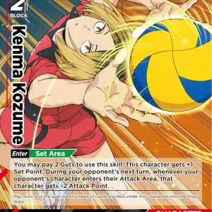 Kenma Kozume Starter Deck Parallel HV-D02-001 Haikyu!! Vobaca!! BREAK English card