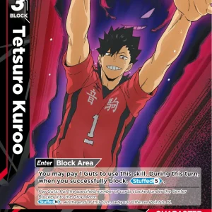 Tetsuro Kuroo Starter Deck HV-D02-002 Haikyu!! Vobaca!! BREAK English card