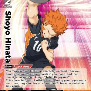 Shoyo Hinata Rare HV-P01-003 Haikyu!! Vobaca!! BREAK English card