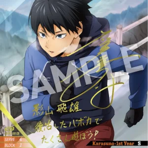 Tobio Kageyama Secret Rare HV-P01-005 Haikyu!! Vobaca!! BREAK English card