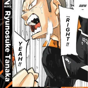 Ryunosuke Tanaka Common Parallel HV-P01-012 Haikyu!! Vobaca!! BREAK English card