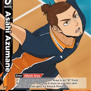 Asahi Azumane Common HV-P01-016 Haikyu!! Vobaca!! BREAK English card
