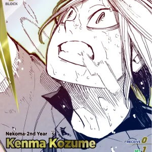 Kenma Kozume Super Rare Parallel HV-P01-018 Haikyu!! Vobaca!! BREAK English card