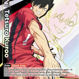 Tetsuro Kuroo Super Rare HV-P01-021 Haikyu!! Vobaca!! BREAK English card