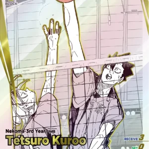 Tetsuro Kuroo Super Rare Parallel HV-P01-021 Haikyu!! Vobaca!! BREAK English card