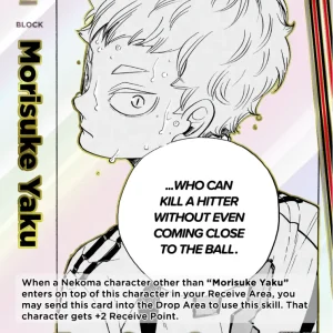 Morisuke Yaku Rare Parallel HV-P01-023 Haikyu!! Vobaca!! BREAK English card