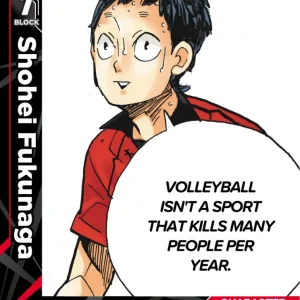 Shohei Fukunaga Uncommon Parallel HV-P01-029 Haikyu!! Vobaca!! BREAK English card