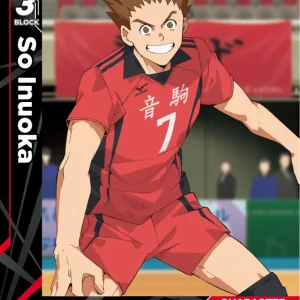 So Inuoka Common HV-P01-030 Haikyu!! Vobaca!! BREAK English card