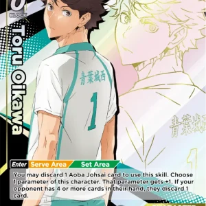 Toru Oikawa Super Rare HV-P01-033 Haikyu!! Vobaca!! BREAK English card