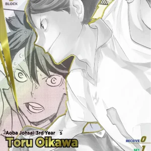 Toru Oikawa Super Rare Parallel HV-P01-033 Haikyu!! Vobaca!! BREAK English card