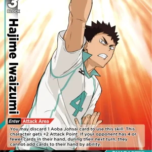 Hajime Iwaizumi Rare HV-P01-035 Haikyu!! Vobaca!! BREAK English card