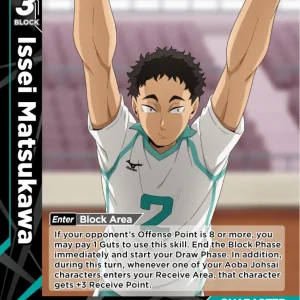 Issei Matsukawa Common HV-P01-037 Haikyu!! Vobaca!! BREAK English card