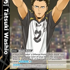 Tatsuki Washio Common HV-P01-051 Haikyu!! Vobaca!! BREAK English card