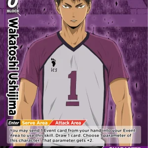 Wakatoshi Ushijima Rare HV-P01-056 Haikyu!! Vobaca!! BREAK English card
