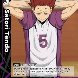 Satori Tendo Common HV-P01-057 Haikyu!! Vobaca!! BREAK English card