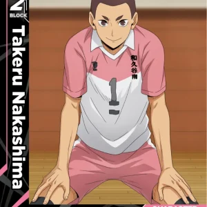 Takeru Nakashima Common HV-P01-062 Haikyu!! Vobaca!! BREAK English card