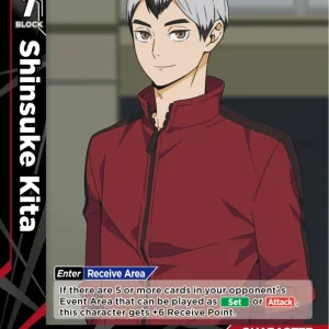 Shinsuke Kita Common HV-P01-065 Haikyu!! Vobaca!! BREAK English card
