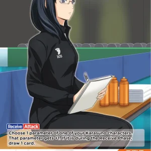 Kiyoko Shimizu Common HV-P01-075 Haikyu!! Vobaca!! BREAK English card