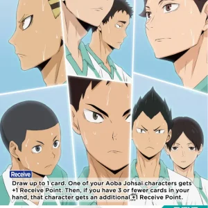 YOU ARE A VERY GOOD TEAM. REMEMBER THAT. Common HV-P01-088 Haikyu!! Vobaca!! BREAK English card