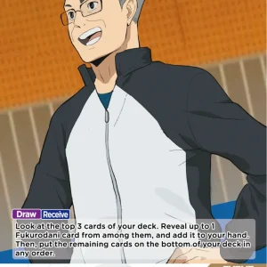Takeyuki Yamiji Common HV-P01-089 Haikyu!! Vobaca!! BREAK English card