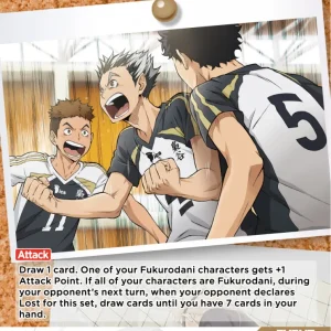 THAT MOMENT. IT'S ABOUT WHETHER YOU HAVE IT...OR YOU DON'T. Uncommon HV-P01-090 Haikyu!! Vobaca!! BREAK English card