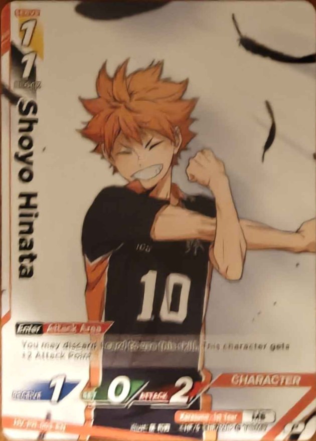Shoyo Hinata Promo HV-PR-003 Haikyu!! Vobaca!! BREAK English card