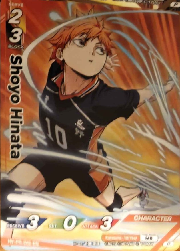 Shoyo Hinata Promo HV-PR-005 Haikyu!! Vobaca!! BREAK English card