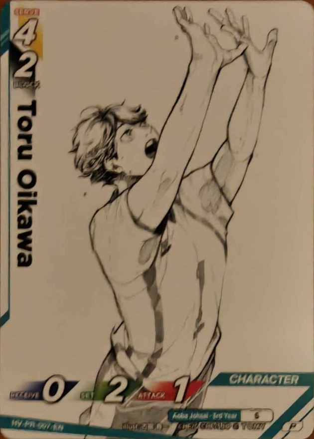 Toru Oikawa Promo HV-PR-007 Haikyu!! Vobaca!! BREAK English card