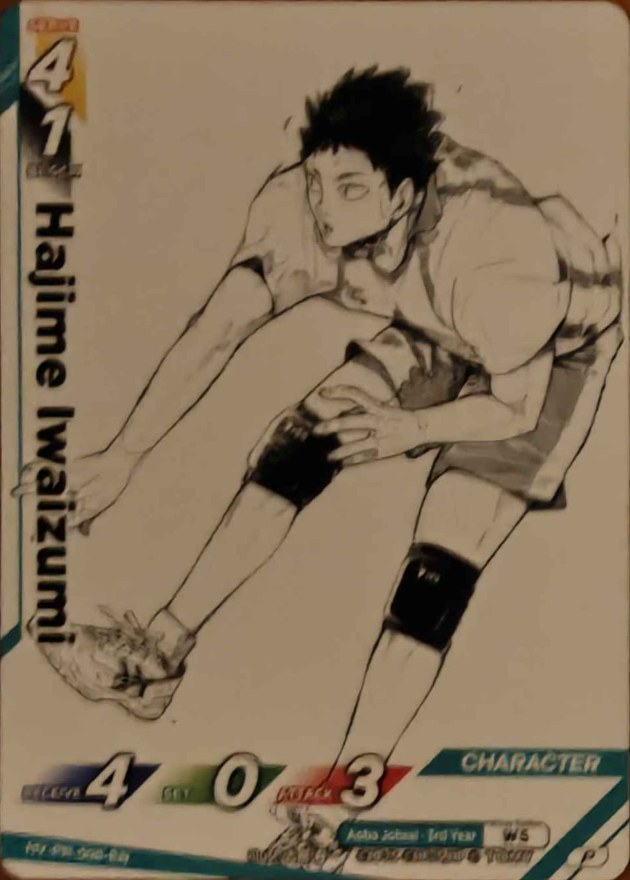 Hajime Iwaizumi Promo HV-PR-008 Haikyu!! Vobaca!! BREAK English card