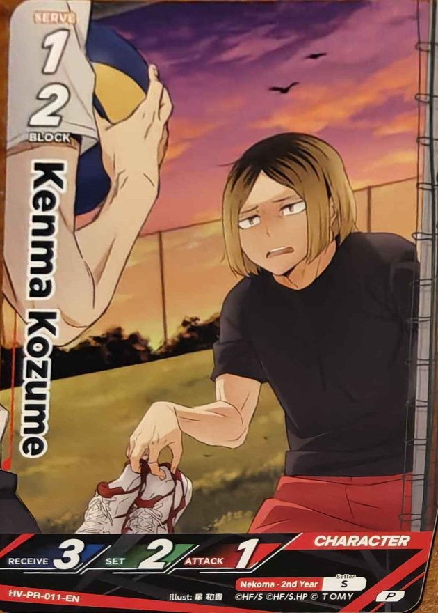 Kenma Kozume Promo HV-PR-011 Haikyu!! Vobaca!! BREAK English card